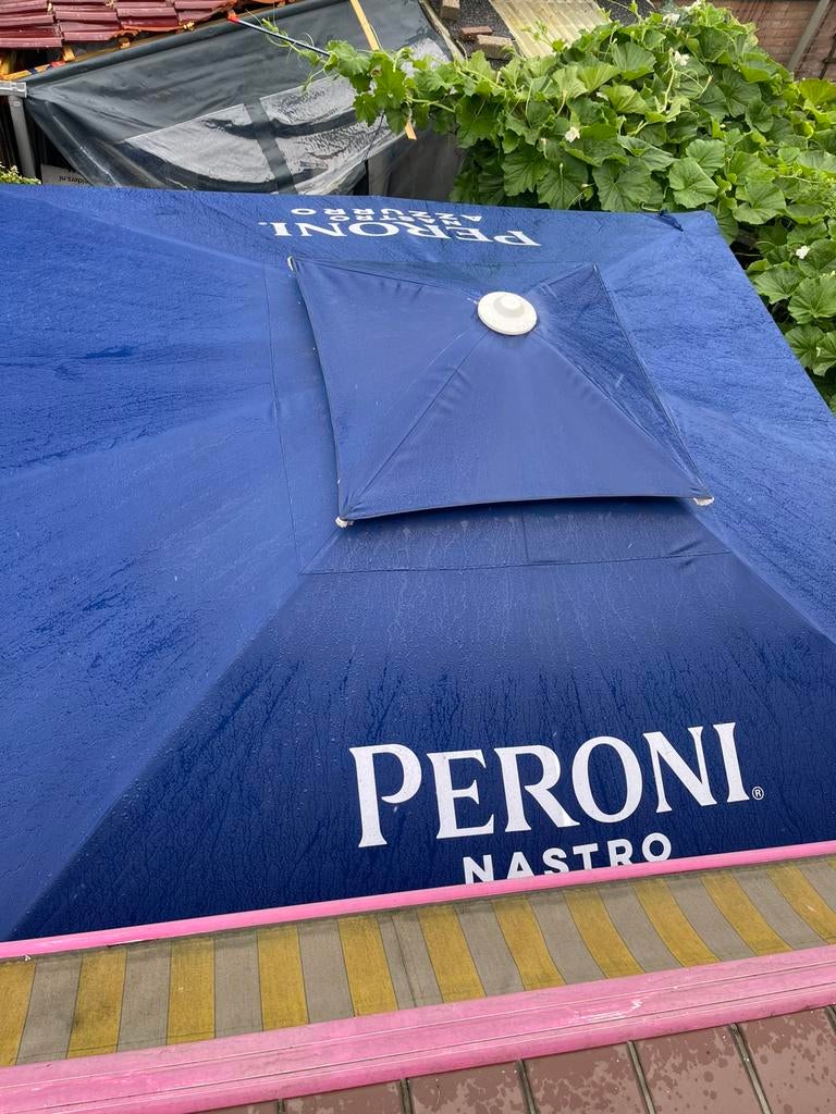 Parasol Peroni 3.5x3.5, Ophalen, Gebruikt