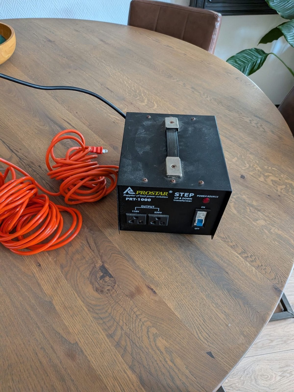 Prostar PRT-1000 Step Up & Down Transformator, Ophalen of Verzenden, Gebruikt