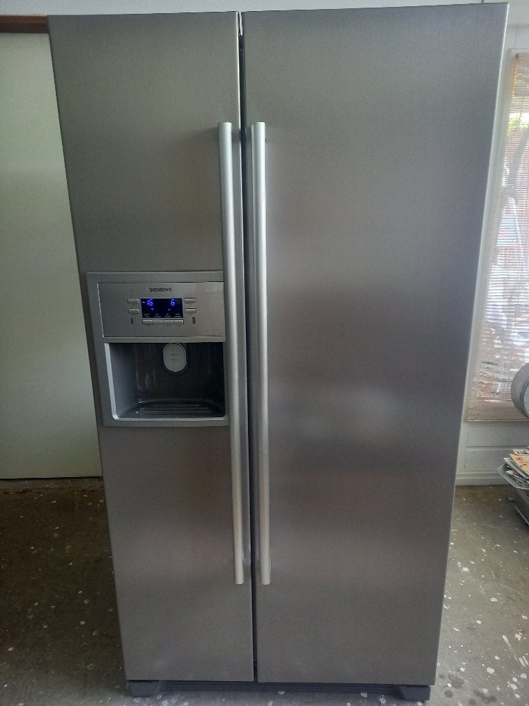 Siemens Amerikaanse koelkast, Ophalen, Gebruikt, 200 liter of meer, 60 cm of meer