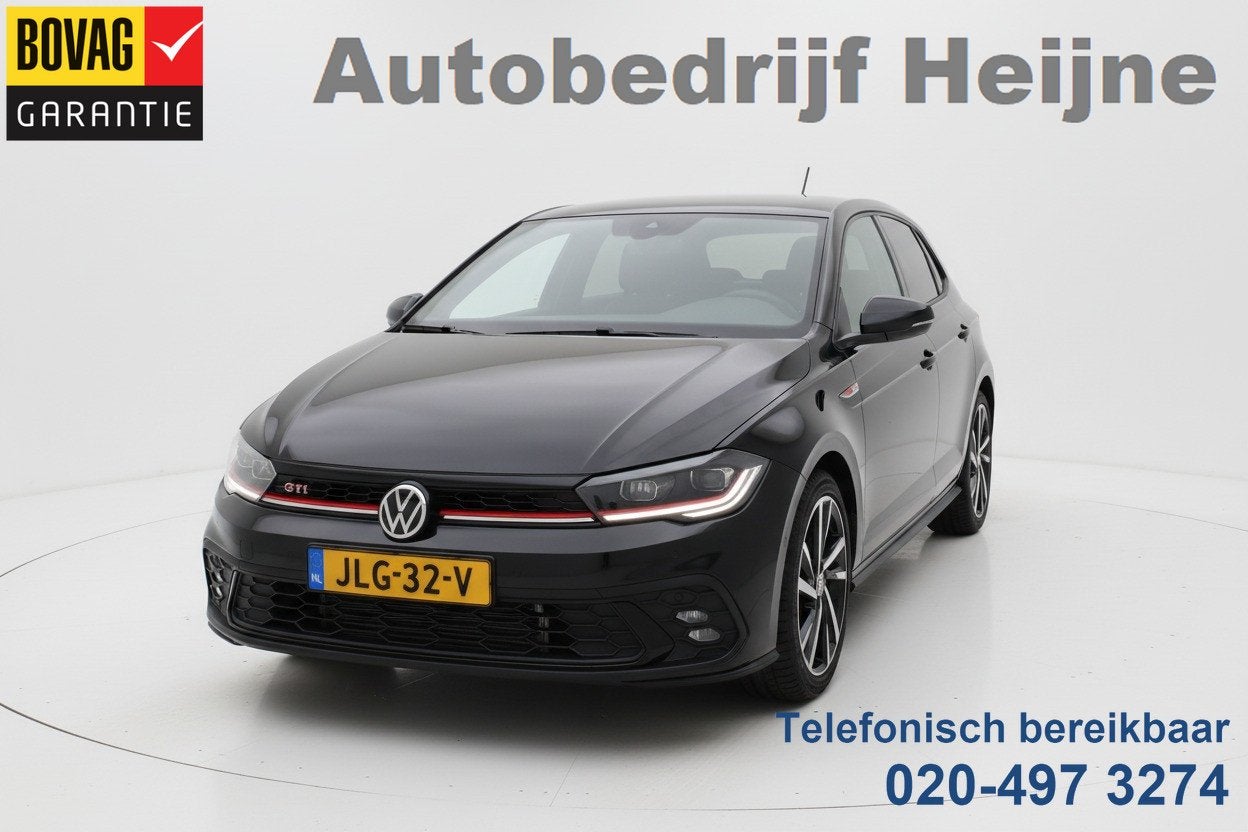 Volkswagen Polo 2.0 TSI GTI TSI 210PK DSG GTI-SPORT IQ-LIGHT, Auto's, Volkswagen, 15 km/l, Gebruikt, 4 cilinders, Zwart