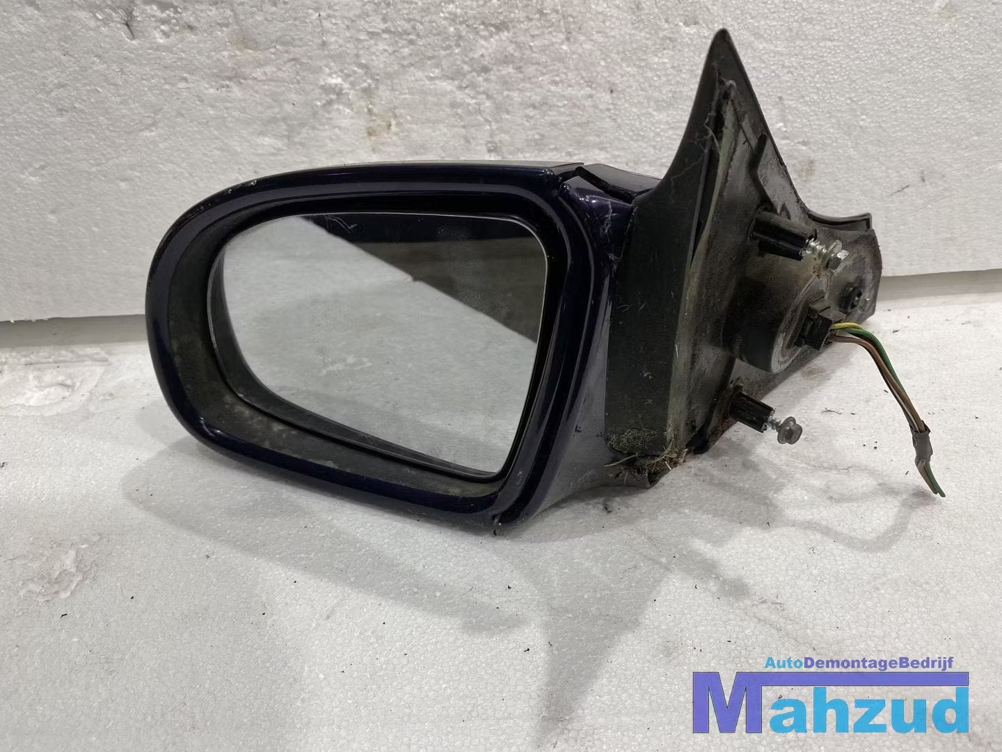 OPEL CORSA B Blauw Z279 Links spiegel buitenspiegel 1994-199, Auto-onderdelen, Spiegels, Gebruikt, Opel Automobile GmbH, Ophalen of Verzenden
