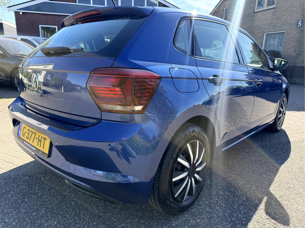 Volkswagen Polo 1.0 TSI Comfortline Camera, App Connect, Nav, Voorwielaandrijving, Stof, 1045 kg, Blauw