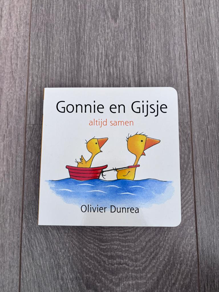 Gonnie en Gijsje: altijd samen - Olivier Dunrea, Ophalen, Zo goed als nieuw, 0 tot 6 maanden