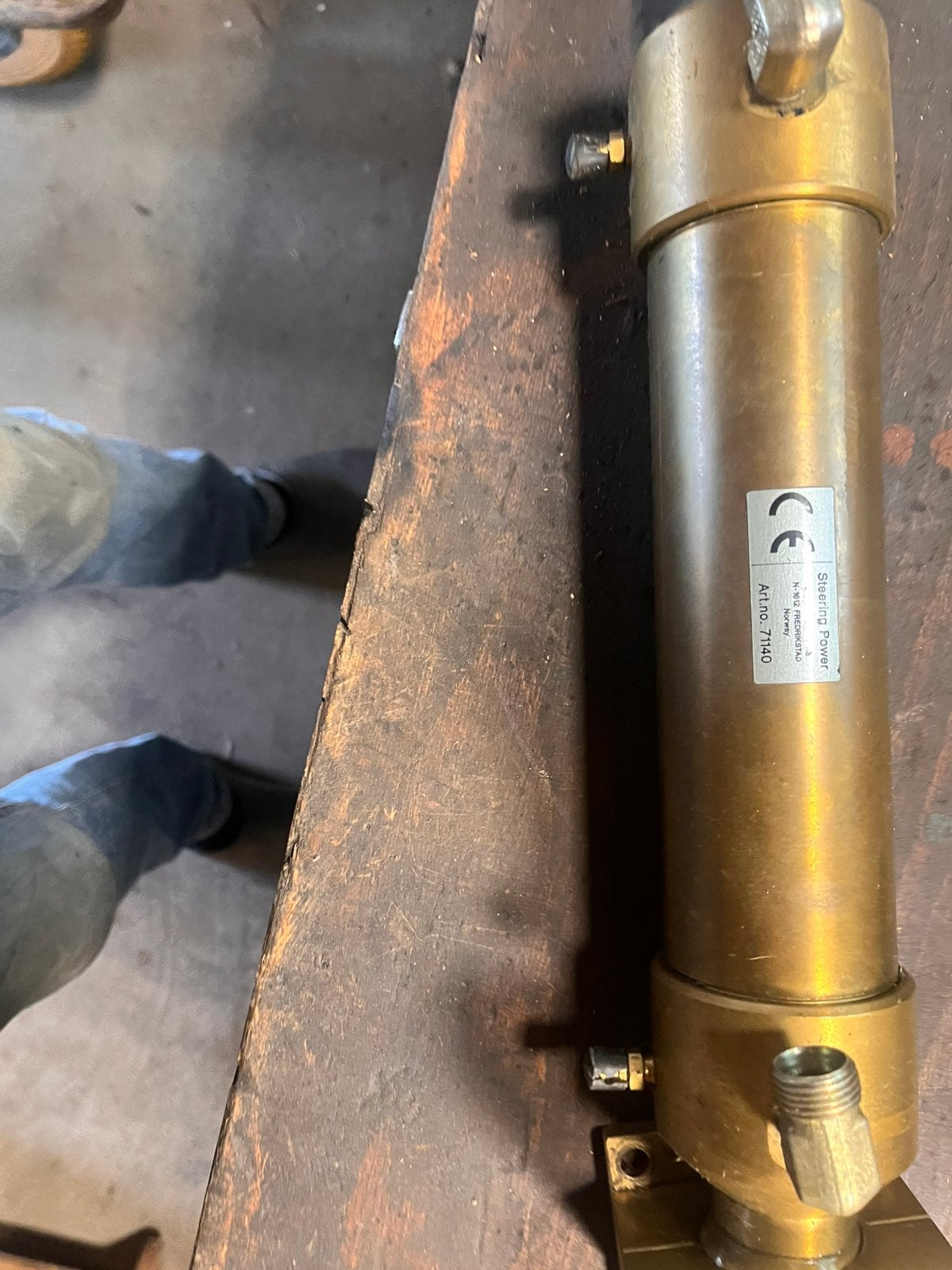 Stuurcilinder en stuurpomp Vetus, Watersport en Boten, Ophalen of Verzenden, Gebruikt, Motor en Techniek, Zeilboot of Motorboot
