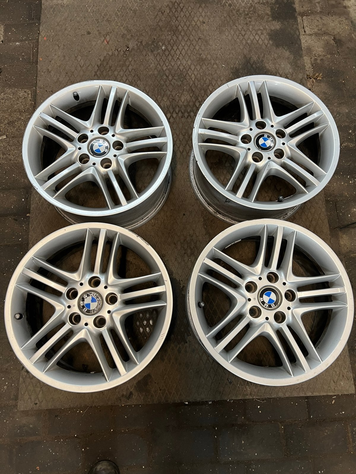 BMW E46 Style 89 Velgen 17 inch, Ophalen, Gebruikt, Velg(en), 17 inch