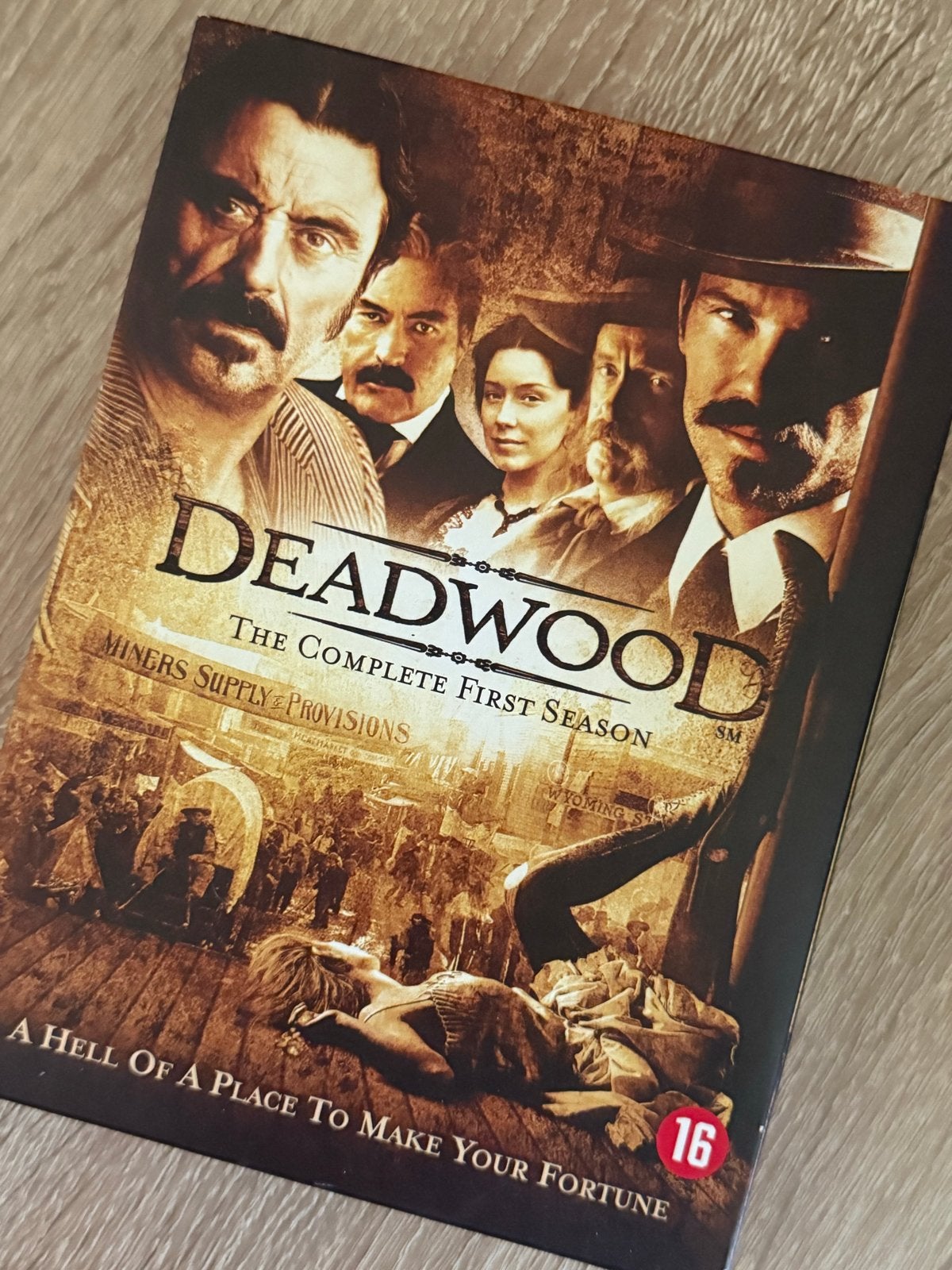 Deadwood - The Complete First Season DVD, Vanaf 16 jaar, Seizoen 1, Drama, Ophalen of Verzenden