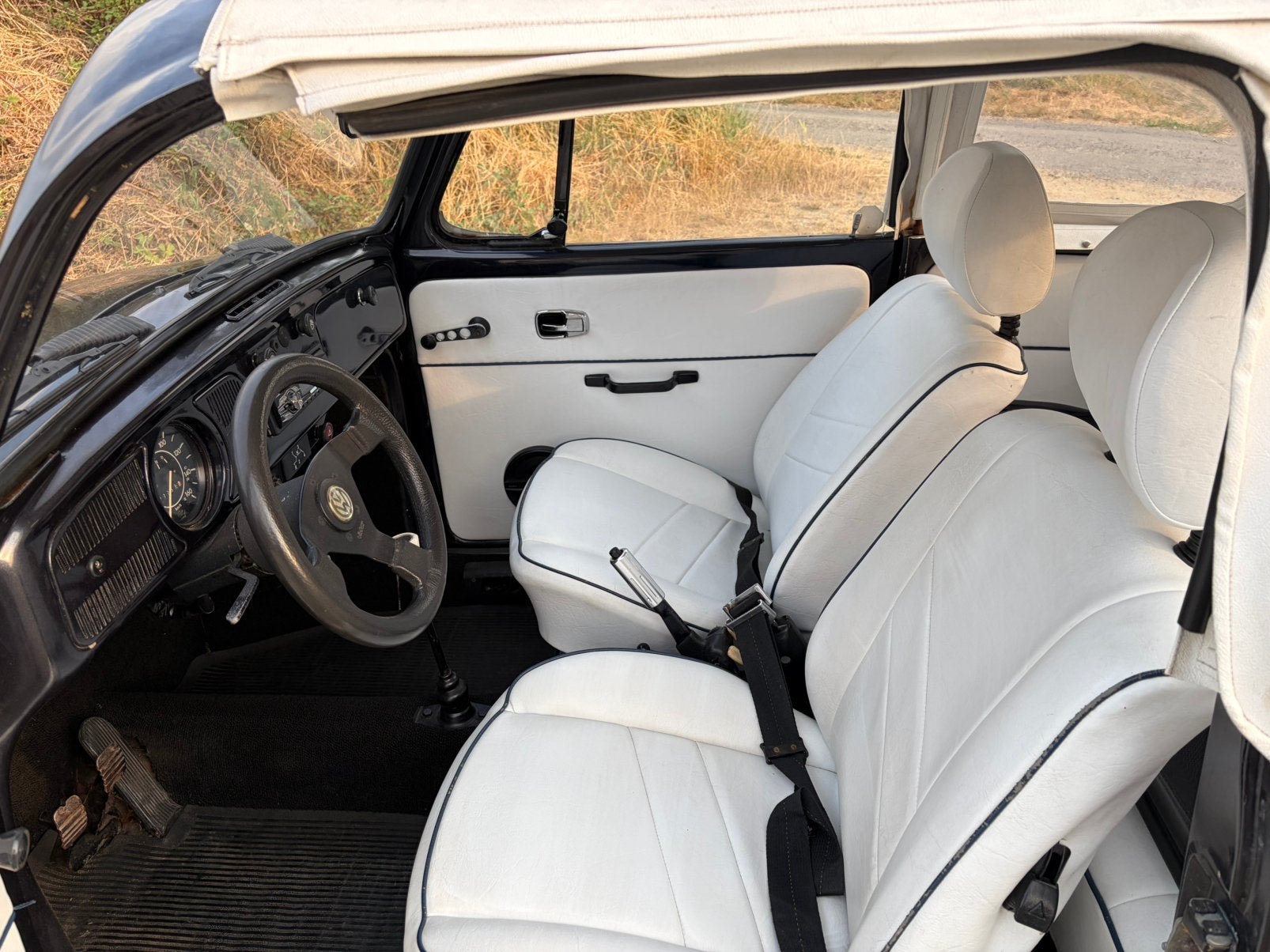 Volkswagen Kever Wizard-style 1974 – unieke brede cabrio, foto 12