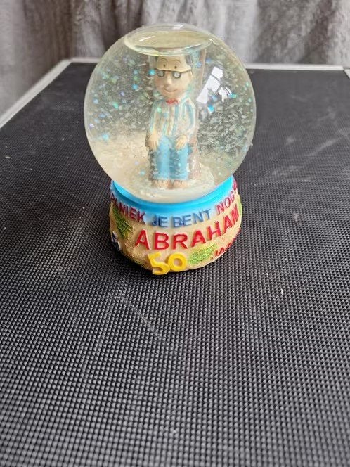 Sneeuwbol Abraham 50 jaar h, Ophalen of Verzenden, Zo goed als nieuw, Mens