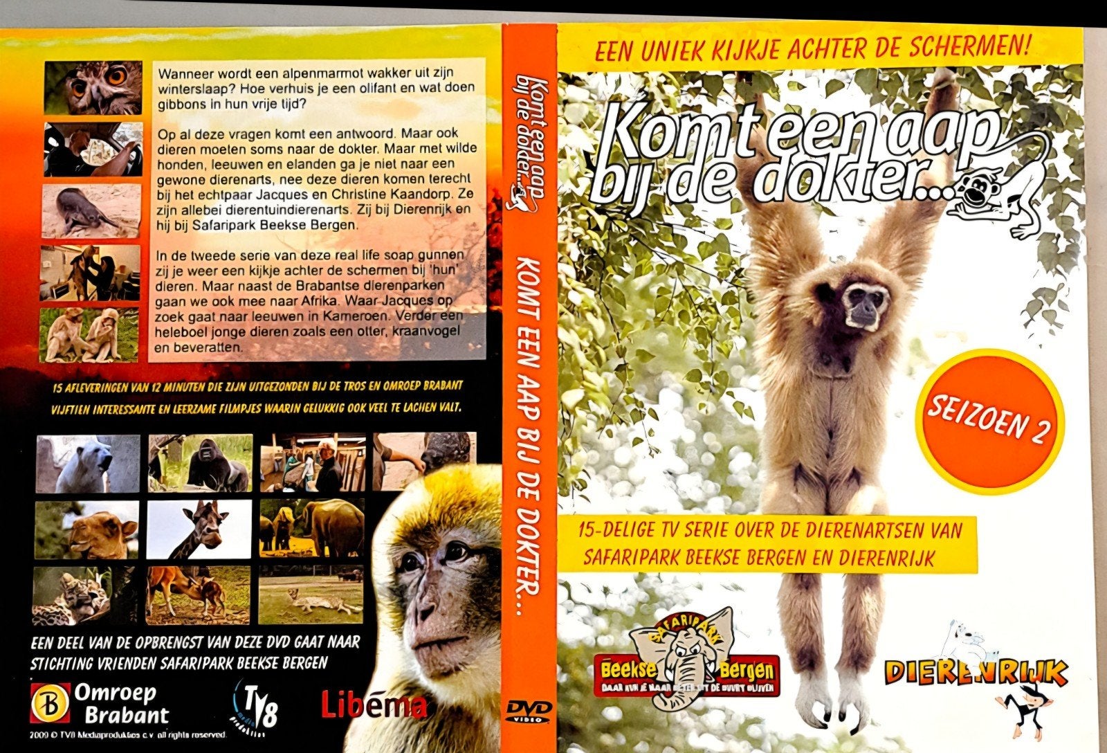 Komt een aap bij de dokter... Seizoen 2 (DVD), Cd's en Dvd's, Gebruikt, Alle leeftijden, Seizoen 2, Non-fictie