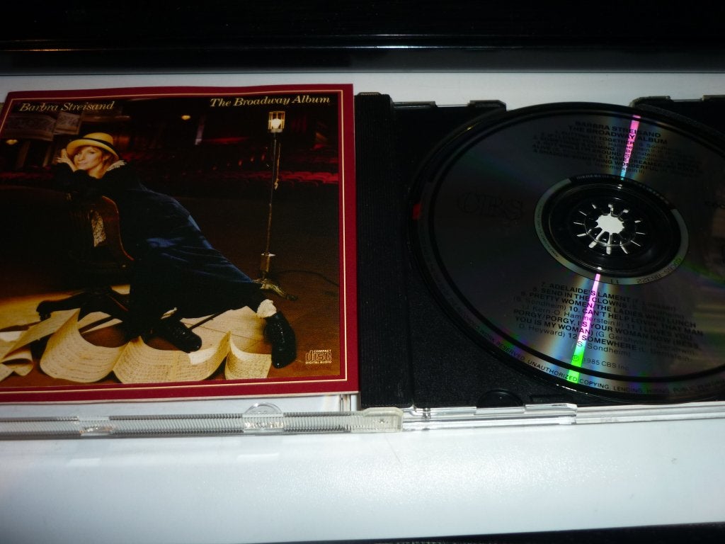 Barbra Streisand - The Broadway Album CD, Inclusief boekje, Zo goed als nieuw, Album, Verzenden
