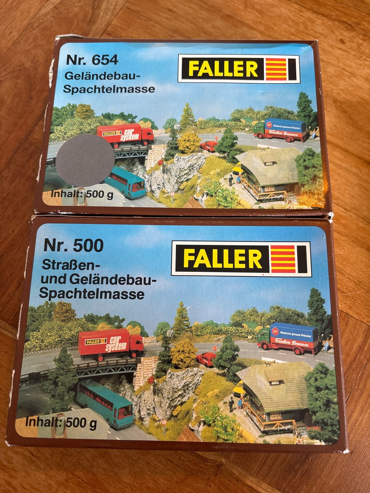 Faller Geländebau- en Stratenbouw-spachtelmasse (2x), Ophalen of Verzenden, Nieuw, Overige typen