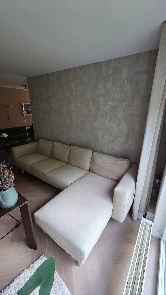 Bank Norsborg, Ophalen, Hout, 250 tot 300 cm, Gebruikt