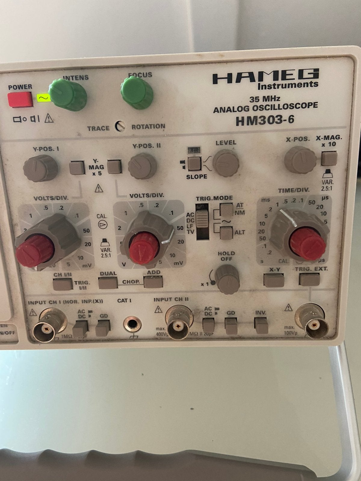 Tekoop 2HAMEG Analog oscilloscope, Ophalen, Gebruikt