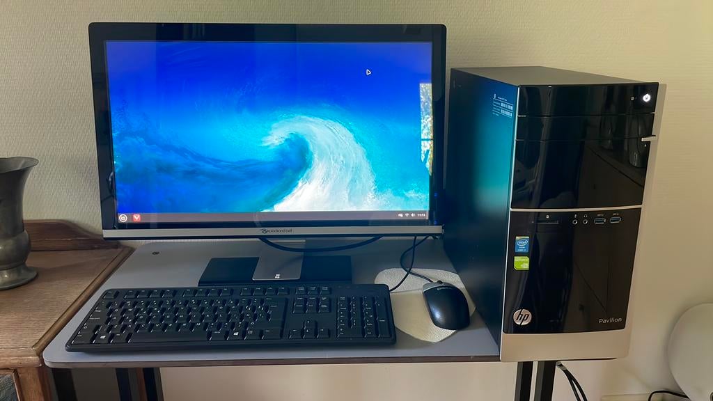 HP Pavilion 500-306nd PC - i7-4790S, GTX 1050 Ti, 12GB RAM, Spelcomputers en Games, Games | Xbox One, Gebruikt, Ophalen