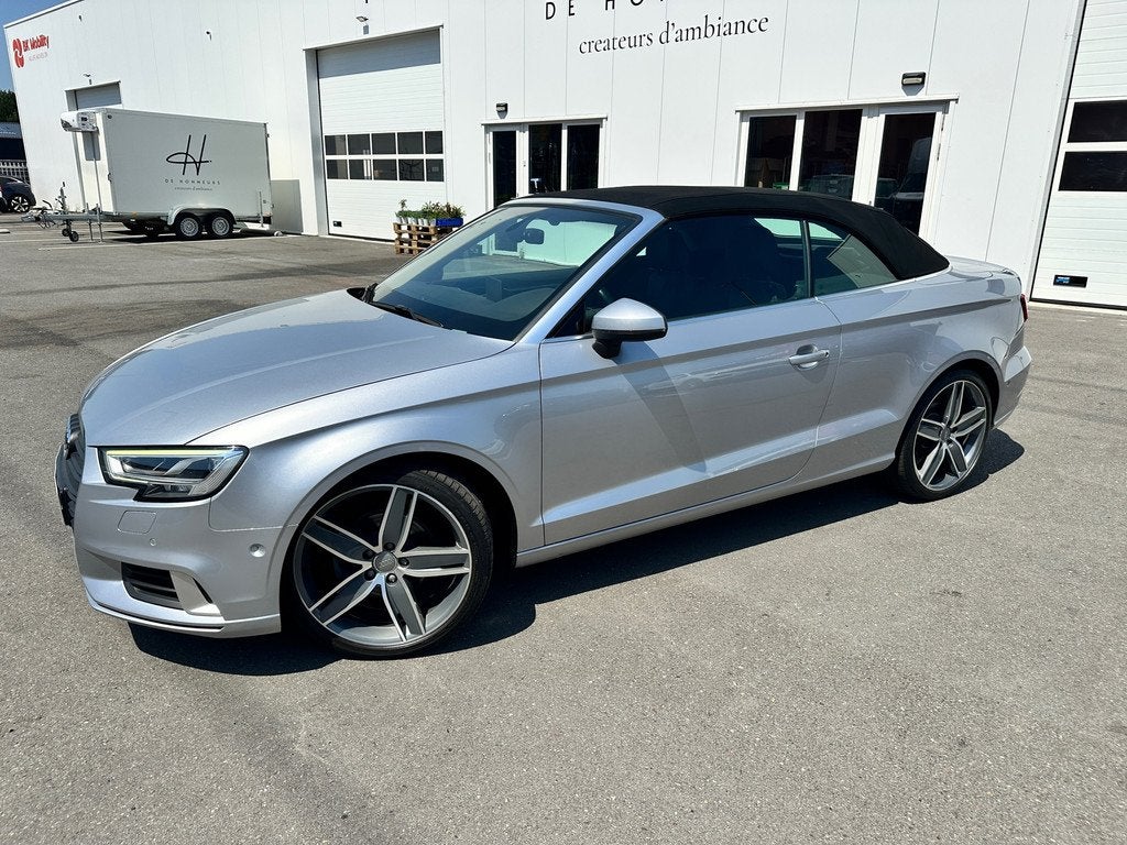 Audi A3 Cabriolet 1.4 TFSI Ambition Pro Line S Cabriolet 19", Gebruikt, Zwart, 4 cilinders, 4 stoelen