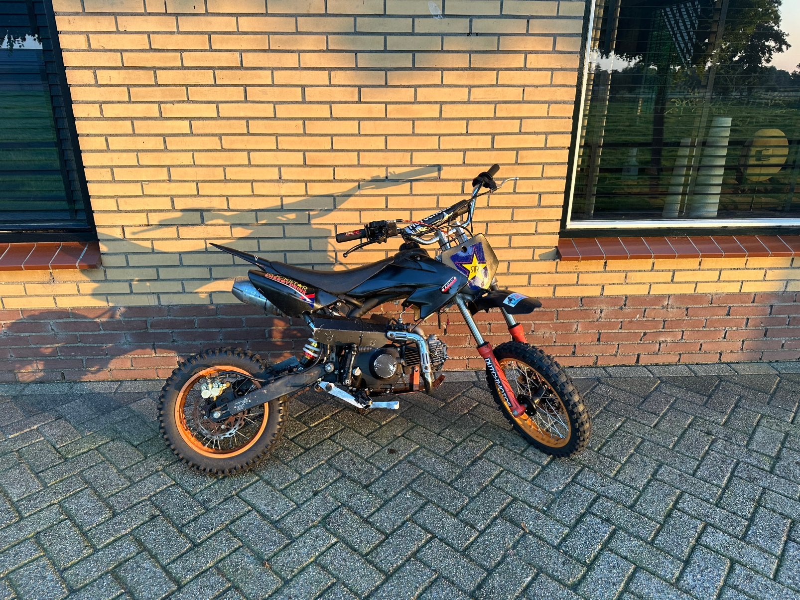 Pitbike 125cc, Ophalen, Zo goed als nieuw, Pitbike