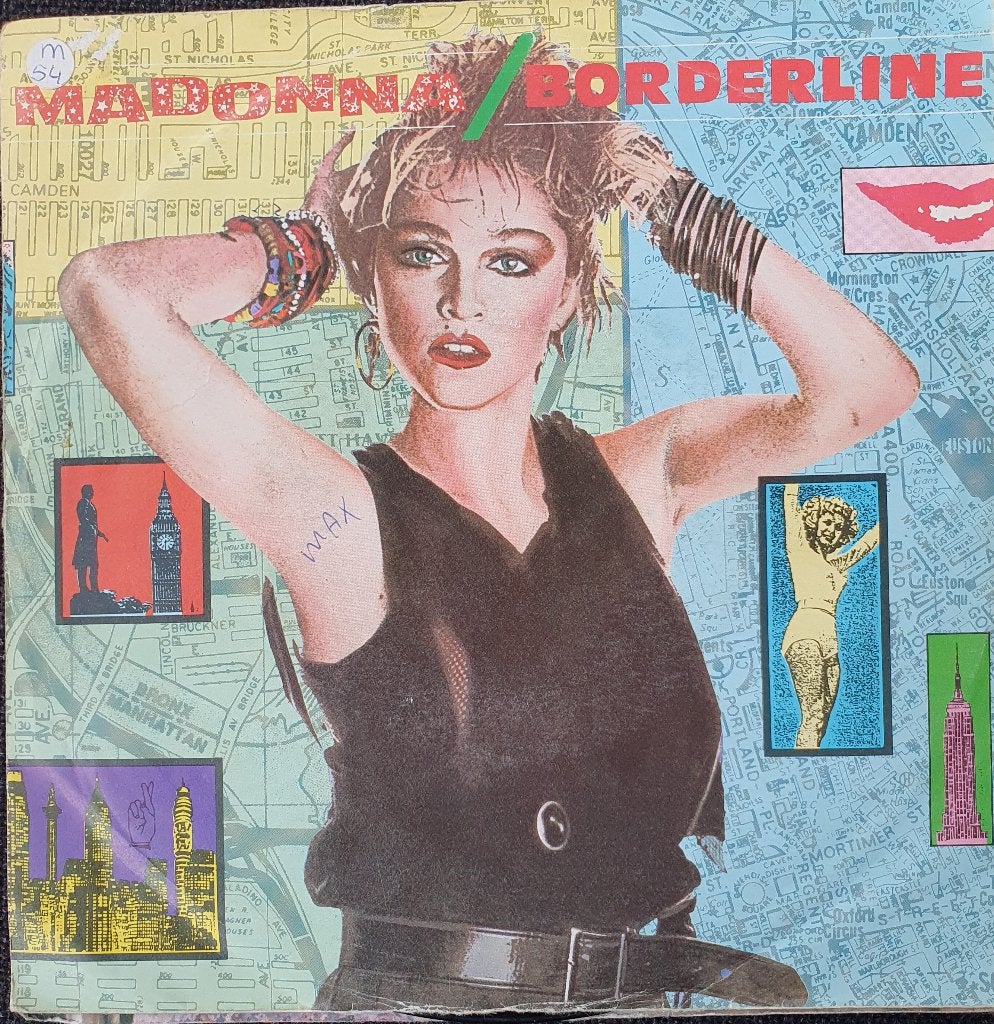 Madonna - Borderline, Cd's en Dvd's, Gebruikt, Verzenden, 7 inch, Fotohoes
