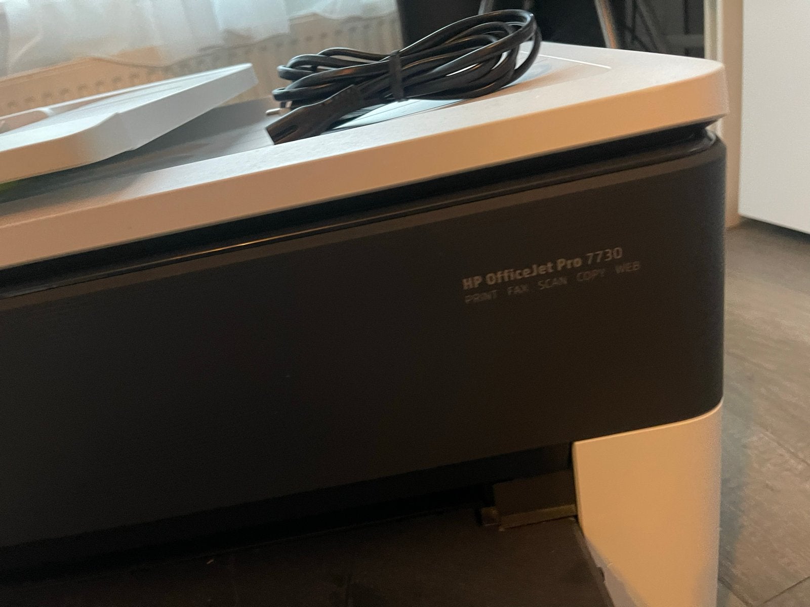 HP OfficeJet Pro 7730 All-in-One Printer, Computers en Software, Printers, Zo goed als nieuw, All-in-one, Inkjetprinter, Faxen