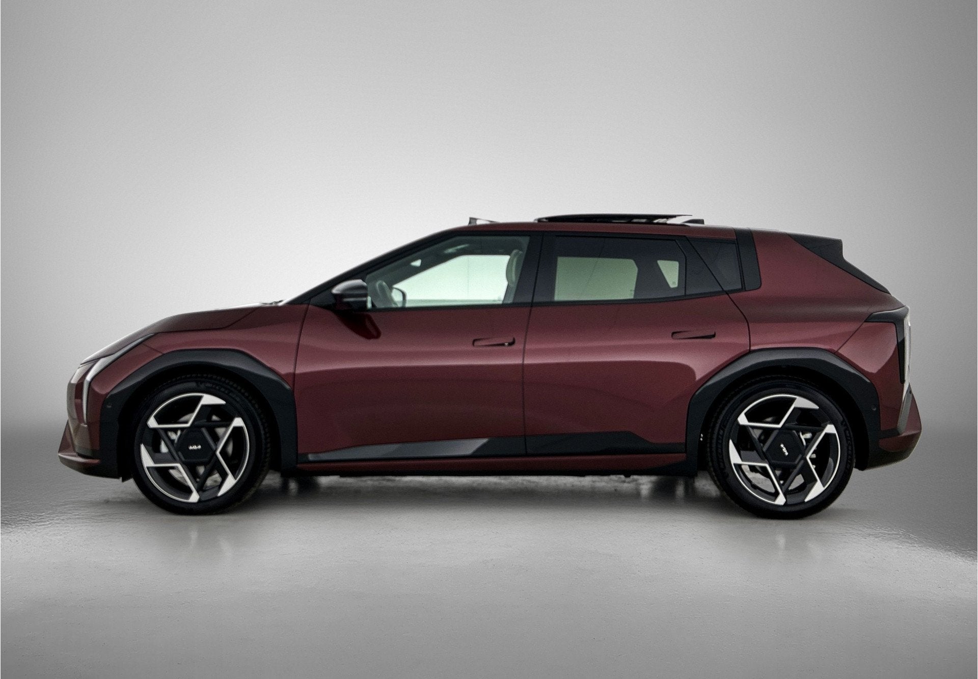 Kia EV4 GT-PlusLine 81.4 kWh Stoelverwarming | stoelverkoeli, Auto's, Zwart, Adaptive Cruise Control, 204 pk, 1000 kg