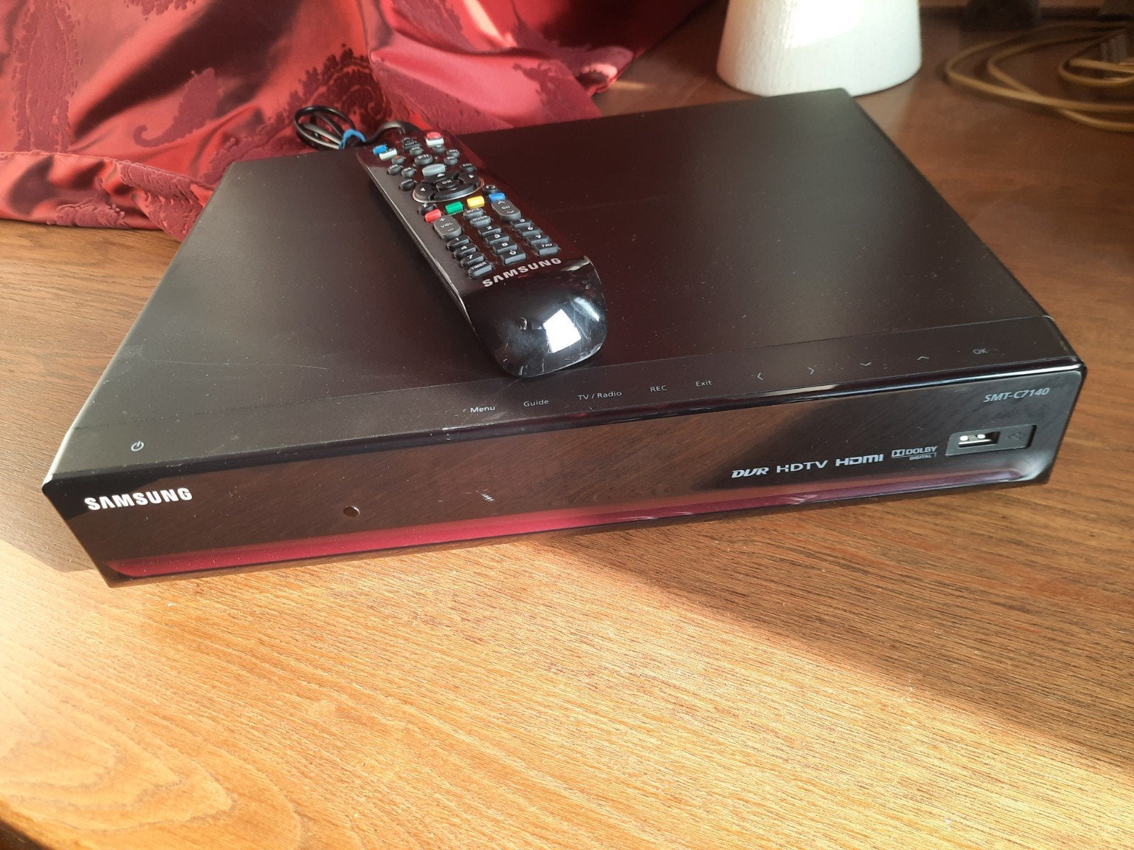 Samsung SMT-C7140 Harddiskrecorder met afstandsbediening, Audio, Tv en Foto, Ophalen of Verzenden, Gebruikt, Harddiskrecorder