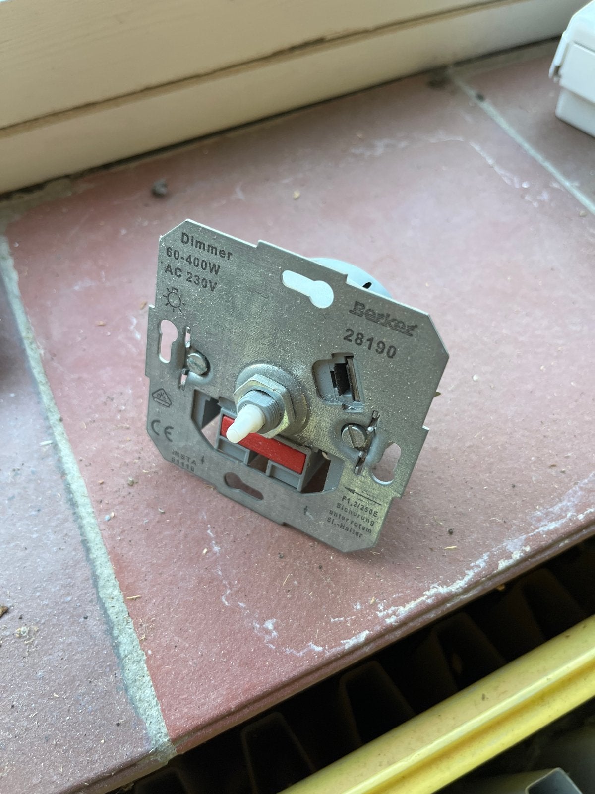 Berker Dimmer 60-400W AC 230V, Ophalen, Gebruikt, Berker, Dimmer