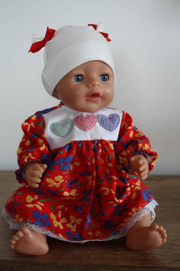 poppenkleertjes past baby born 43 cm no  1, Kinderen en Baby's, Speelgoed | Poppen, Ophalen of Verzenden, Nieuw, Babypop