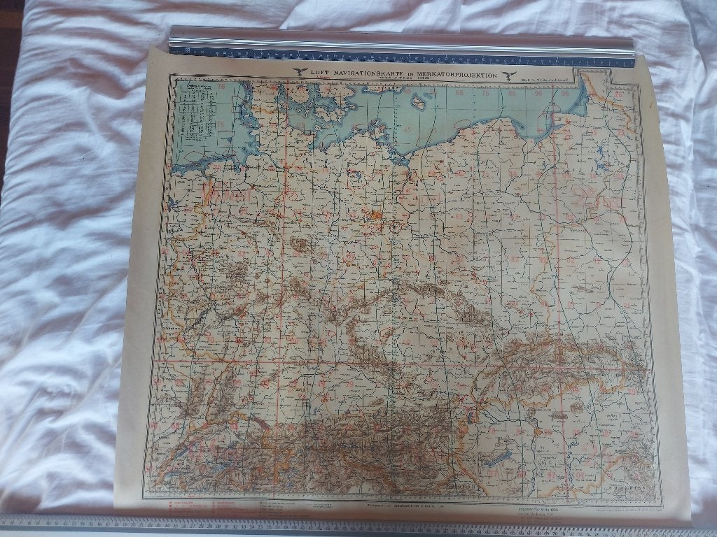 landkaart, 1800 tot 2000, Europa Overig, Ophalen of Verzenden, Landkaart