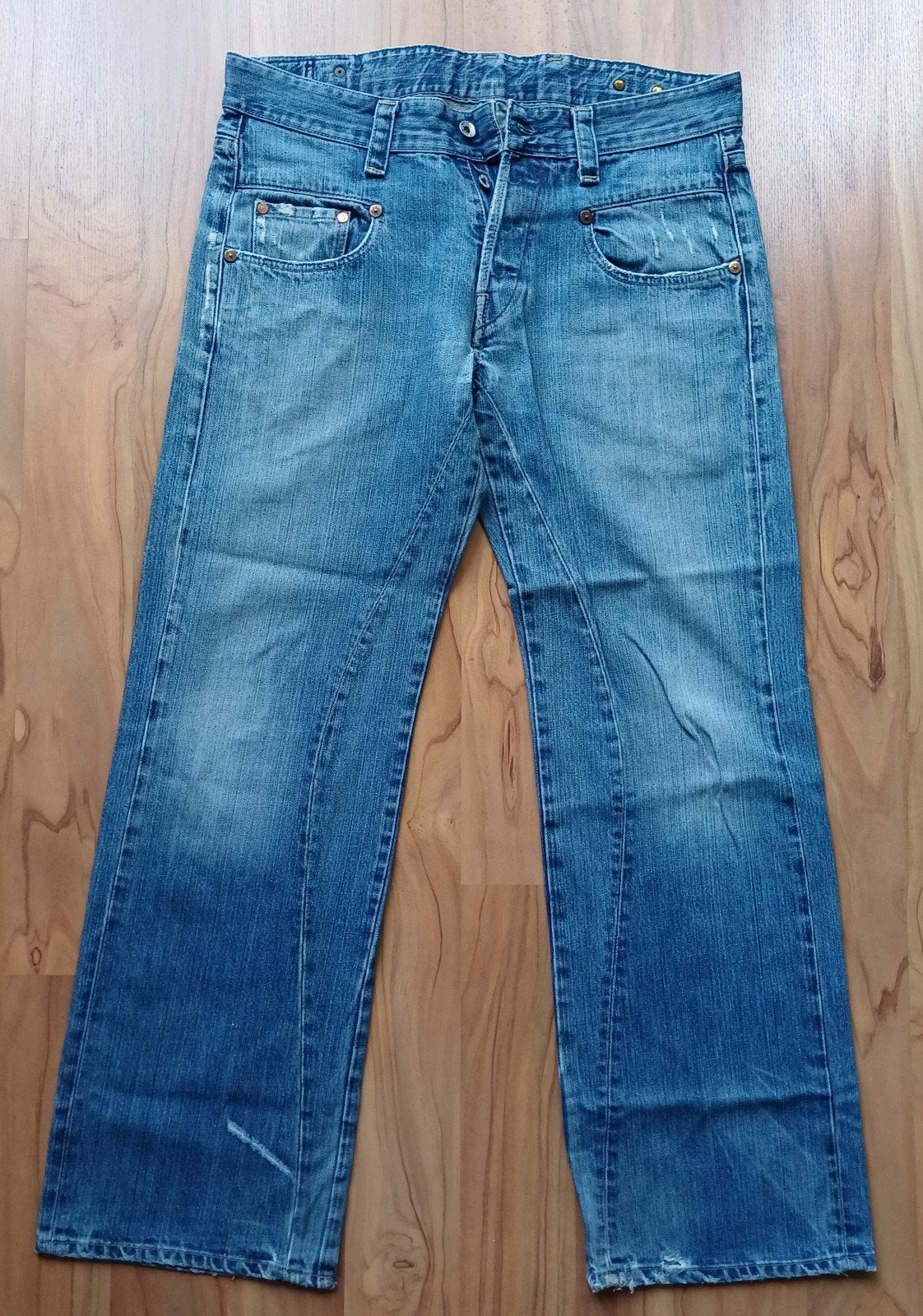 Vintage G-Star RAW SC Radar Low Loose Jeans - W33 L32, Ophalen, G-Star Raw, Blauw, W33 - W34 (confectie 48/50)