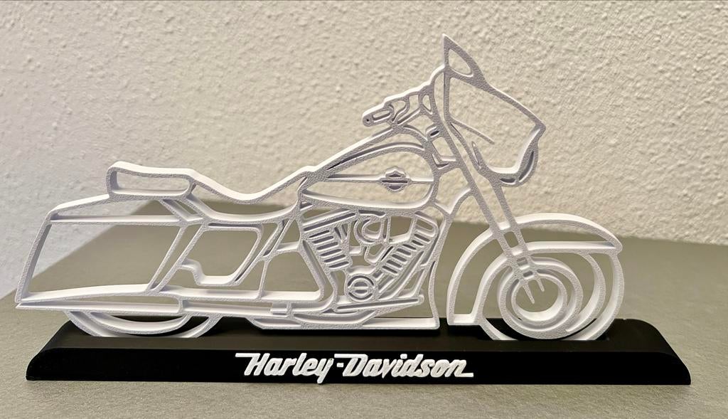 Harley Davidson Silhouet, Ophalen of Verzenden, Nieuw, Motoren