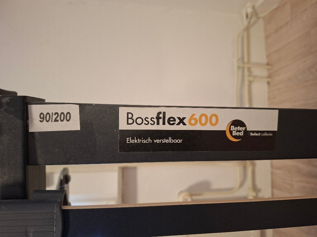 Elektrische lattenbodem Bossflex 600, Huis en Inrichting, Slaapkamer | Matrassen en Bedbodems, Zo goed als nieuw, Bedbodem, 90 cm