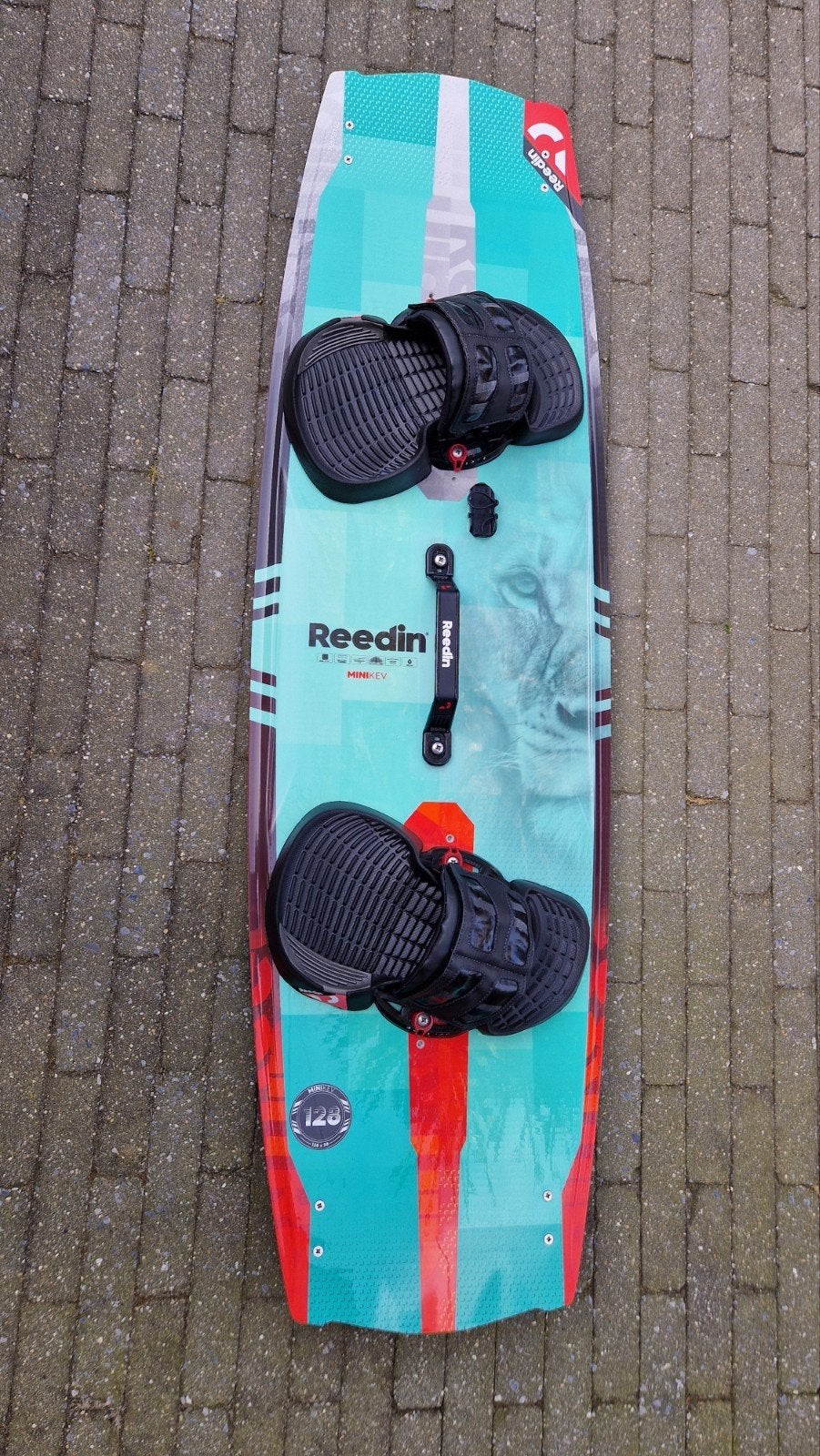 Minikev Reedin kevpro 128 kiteboard, Twintip, Ophalen of Verzenden, 4 m² of minder