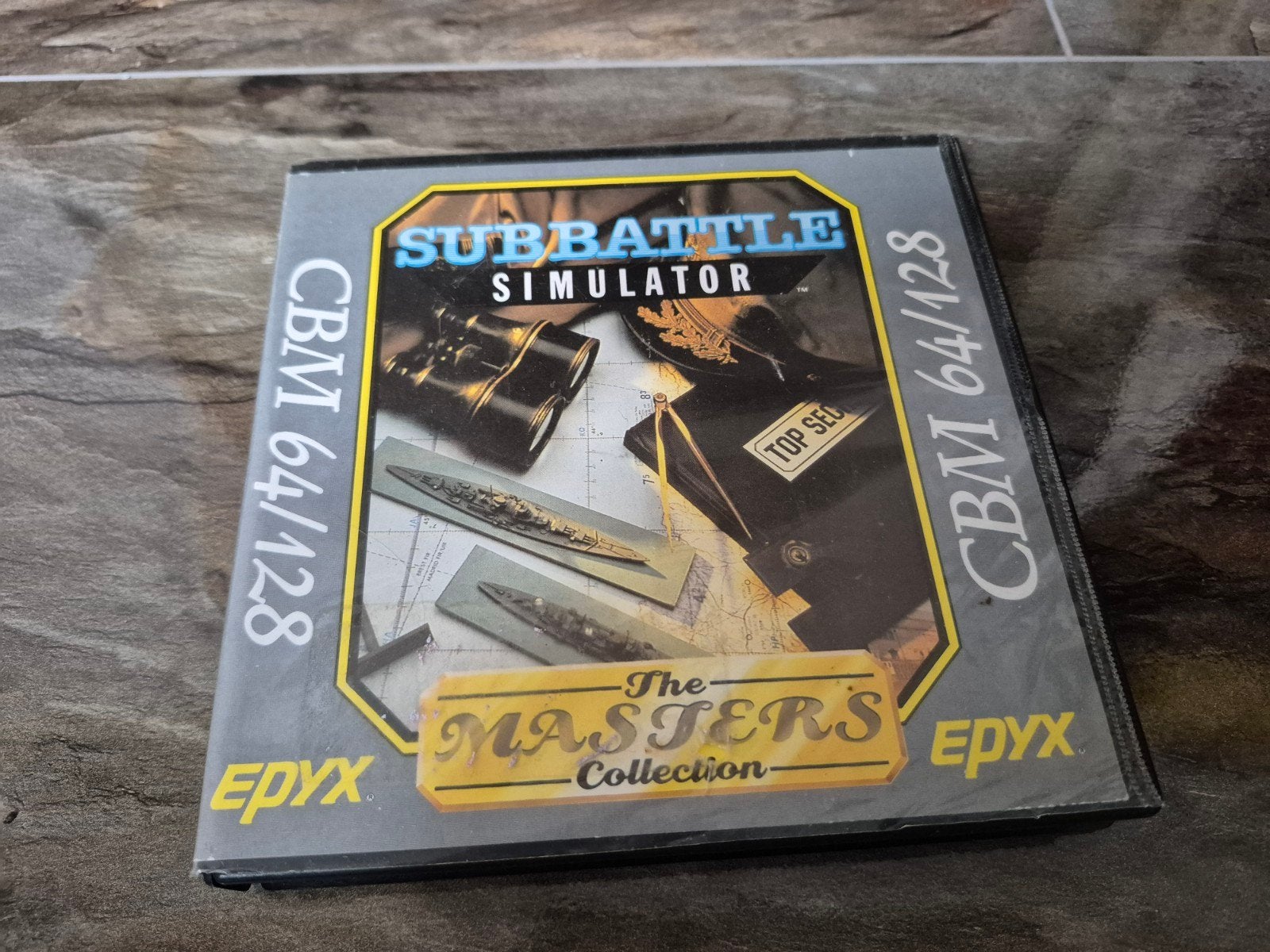 Sub Battle Simulator CBM 64/128 - The Masters Collection, Gebruikt, 1 speler, Ophalen of Verzenden, Vanaf 7 jaar