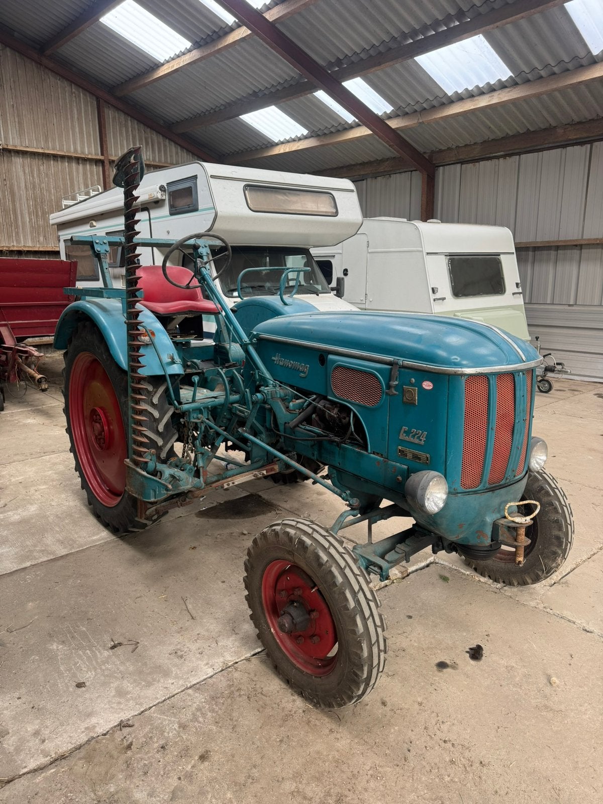Hanomag c224 oldtimer, Meer dan 10000, Oldtimer, Tot 80 Pk, Ophalen