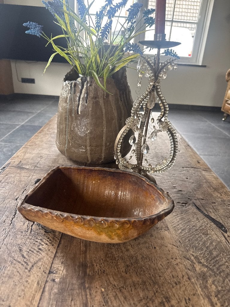 Hoffz woonaccessoires, Ophalen, Bruin, Steen/keramiek, Landelijk