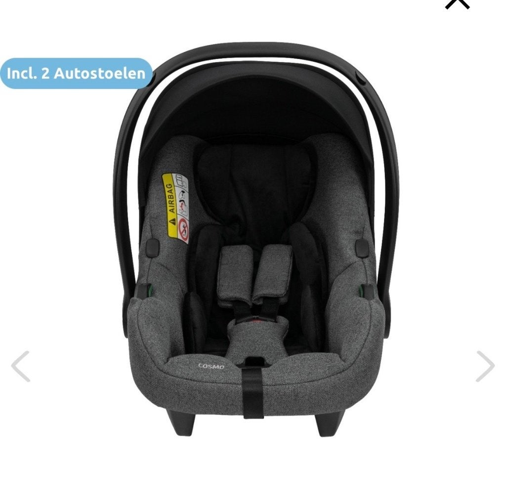 Tweeling buggy, Ophalen, Zo goed als nieuw, Overige merken, Verstelbare rugleuning