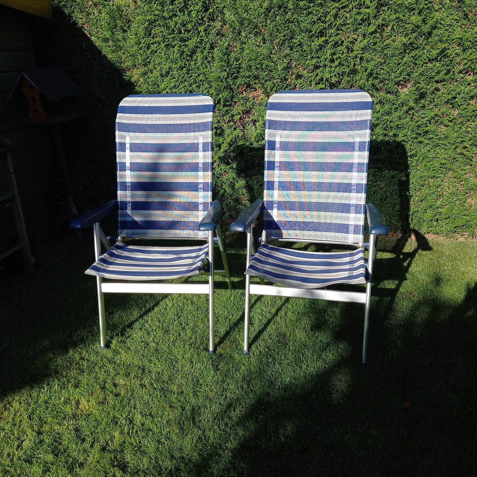 2 Crespo kampeerstoelen - Lichtgewicht en verstelbaar, Ophalen, Gebruikt, Campingstoel