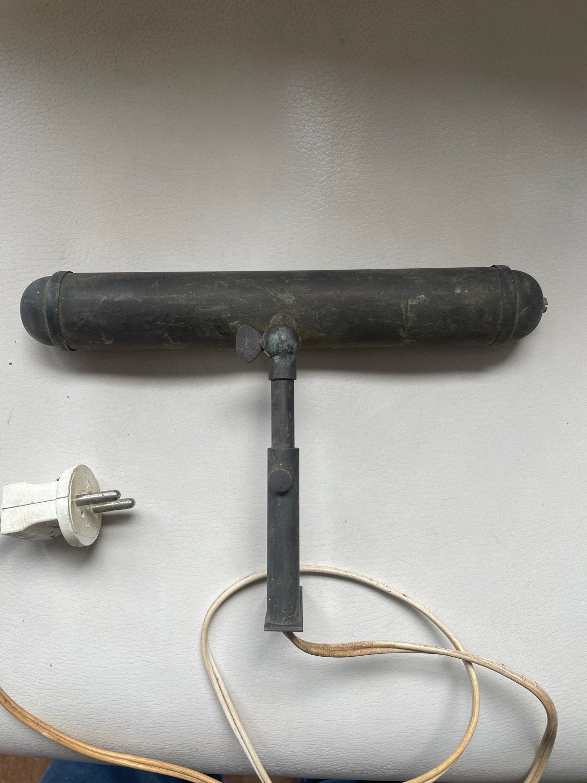 Vintage wandlamp/schilderijverlichting, Ophalen of Verzenden