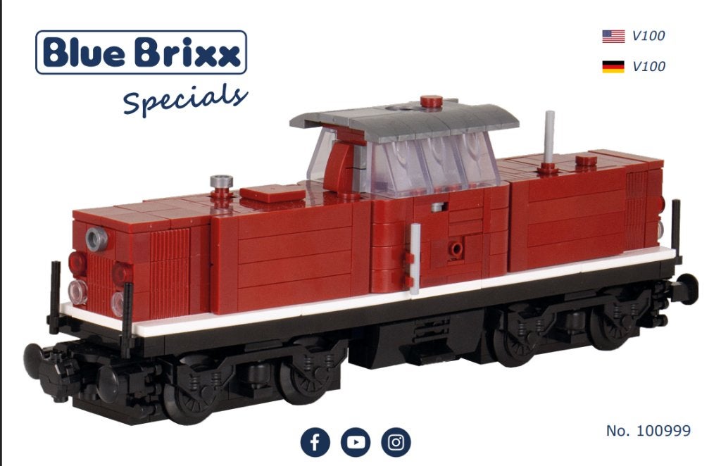 BlueBrixx 100999 V100 (6W), Inclusief instructies, Ophalen of Verzenden, Zo goed als nieuw, Complete set