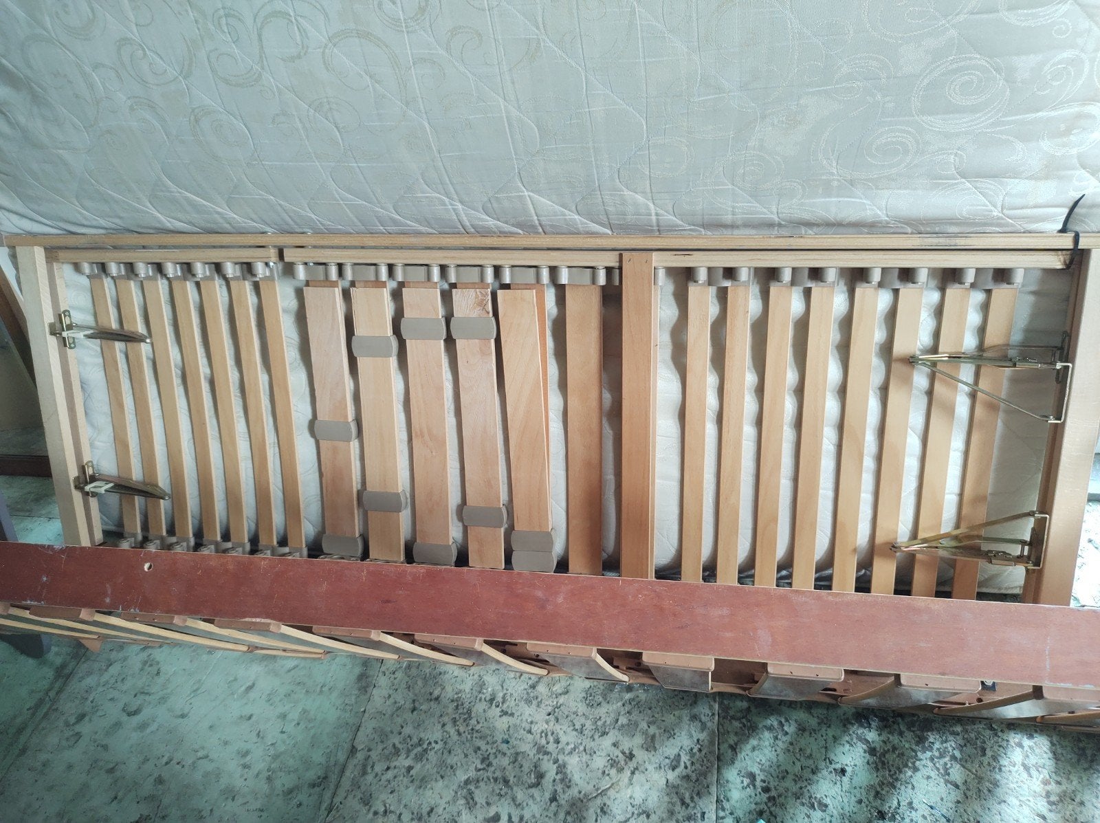 2 bedbodems en matras gratis, Ophalen, Gebruikt, Tweepersoons, 140 cm