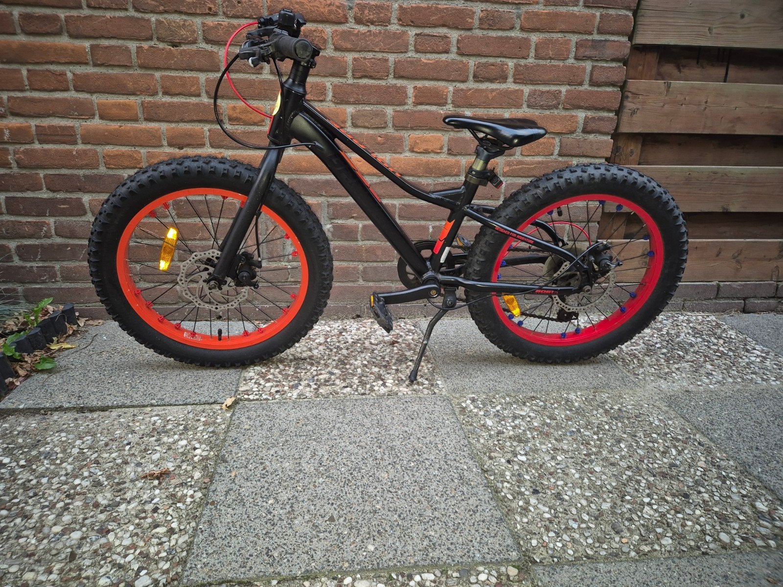 kinderfiets Volare 20 inch - Stoere Fatbike Look, Ophalen, 20 inch of meer, Gebruikt, Volare