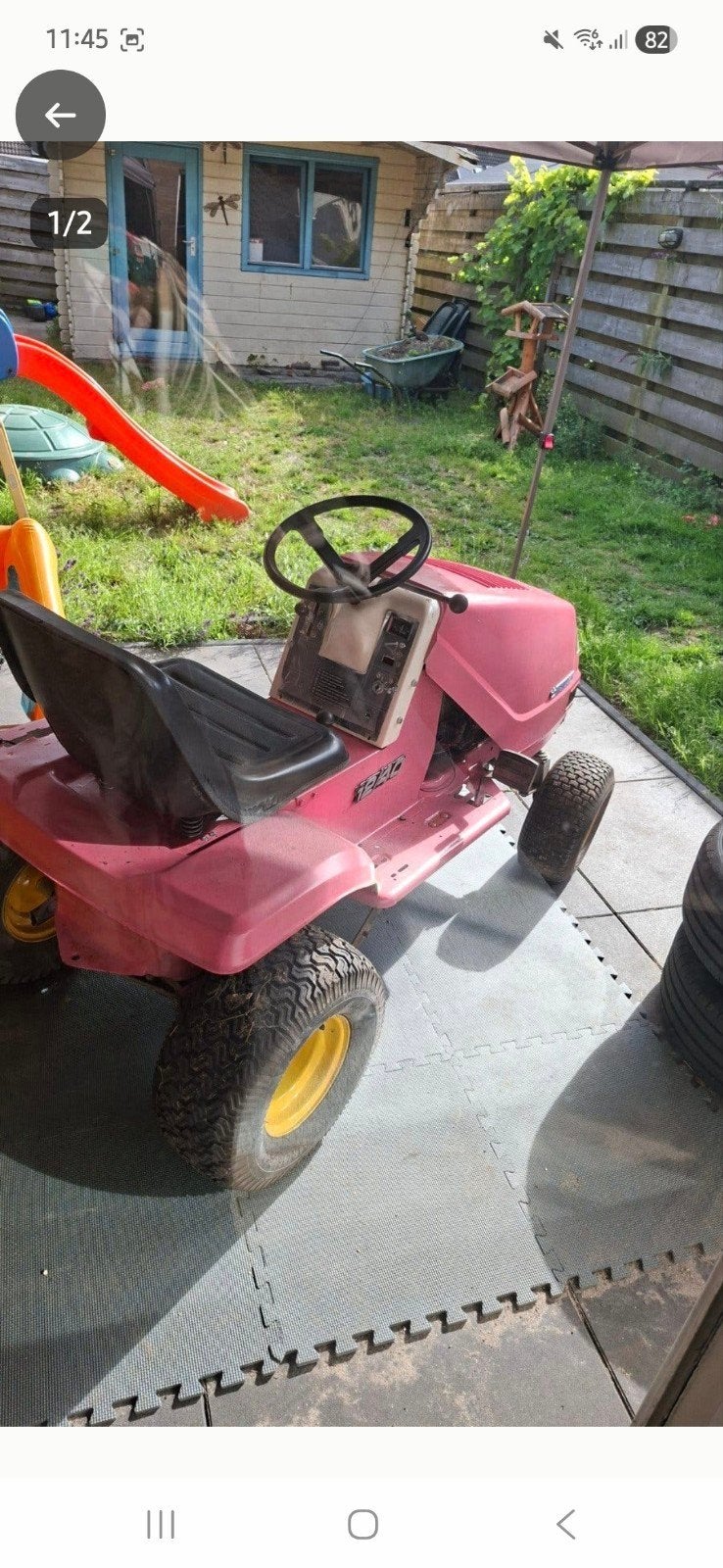 zitmaaier , opknapper, Ophalen, Gebruikt, Overige merken, Motor