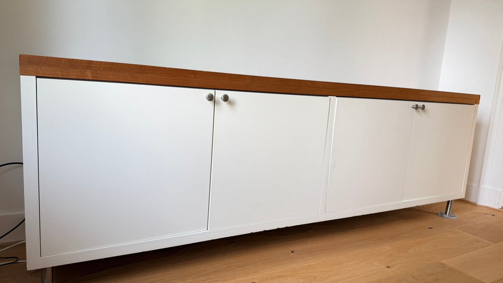 Tv meubel /dressoir, Ophalen, Gebruikt, 200 cm of meer, 25 tot 50 cm