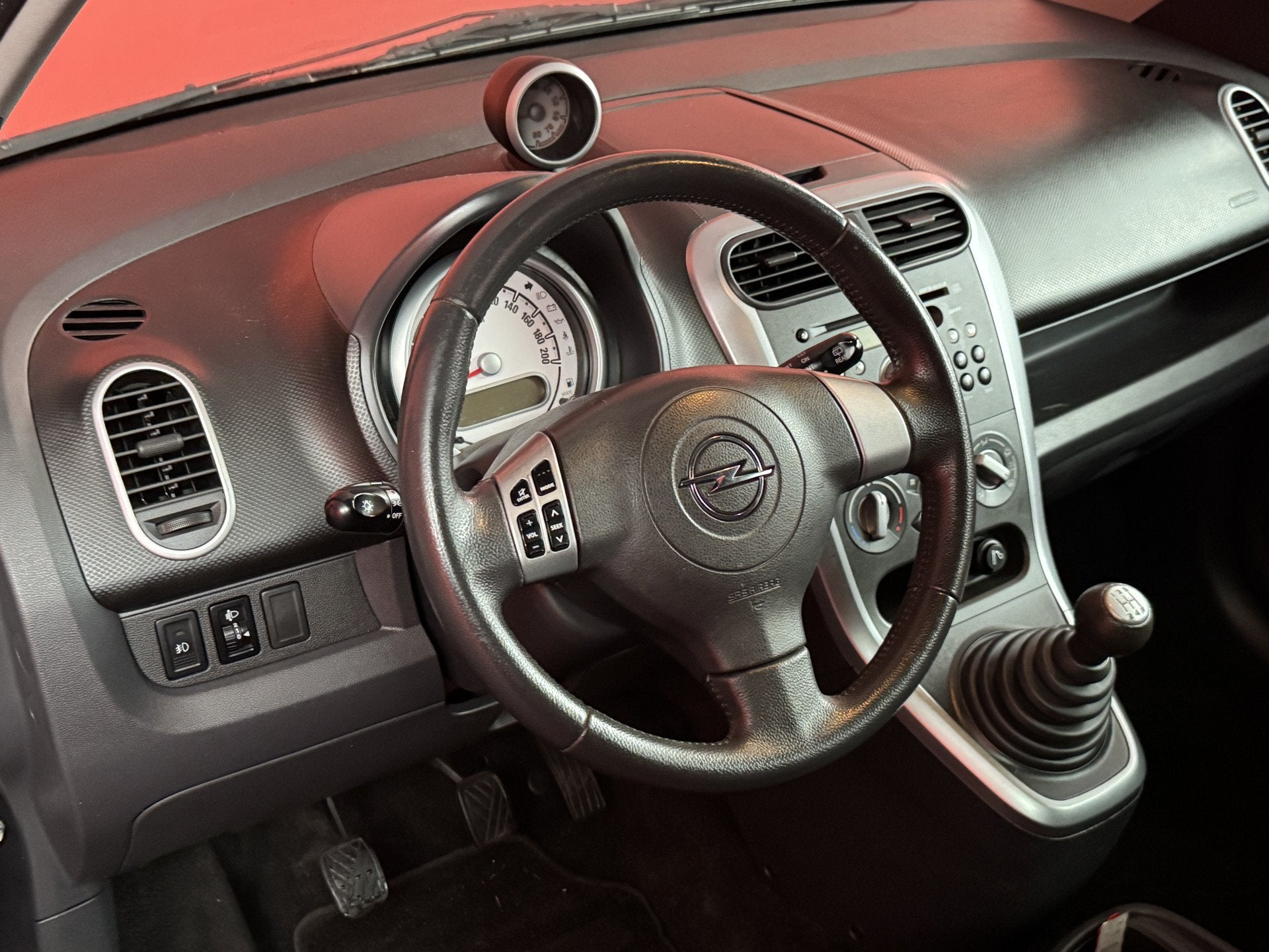 Opel Agila 1.2 Enjoy, Auto's, Opel, Voorwielaandrijving, 965 kg, Zwart, Origineel Nederlands