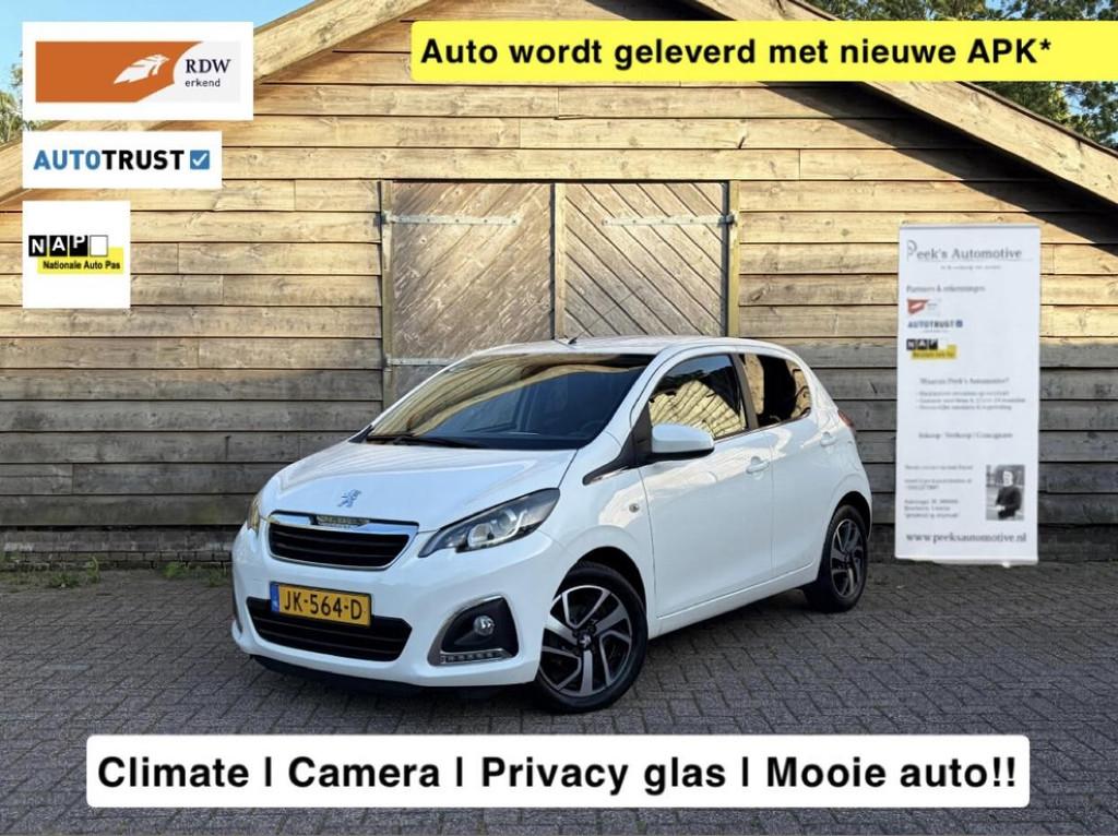 Peugeot 108 1.0 e-VTi Allure | Clima | Camera | Media scherm, Voorwielaandrijving, Stof, Gebruikt, Euro 6