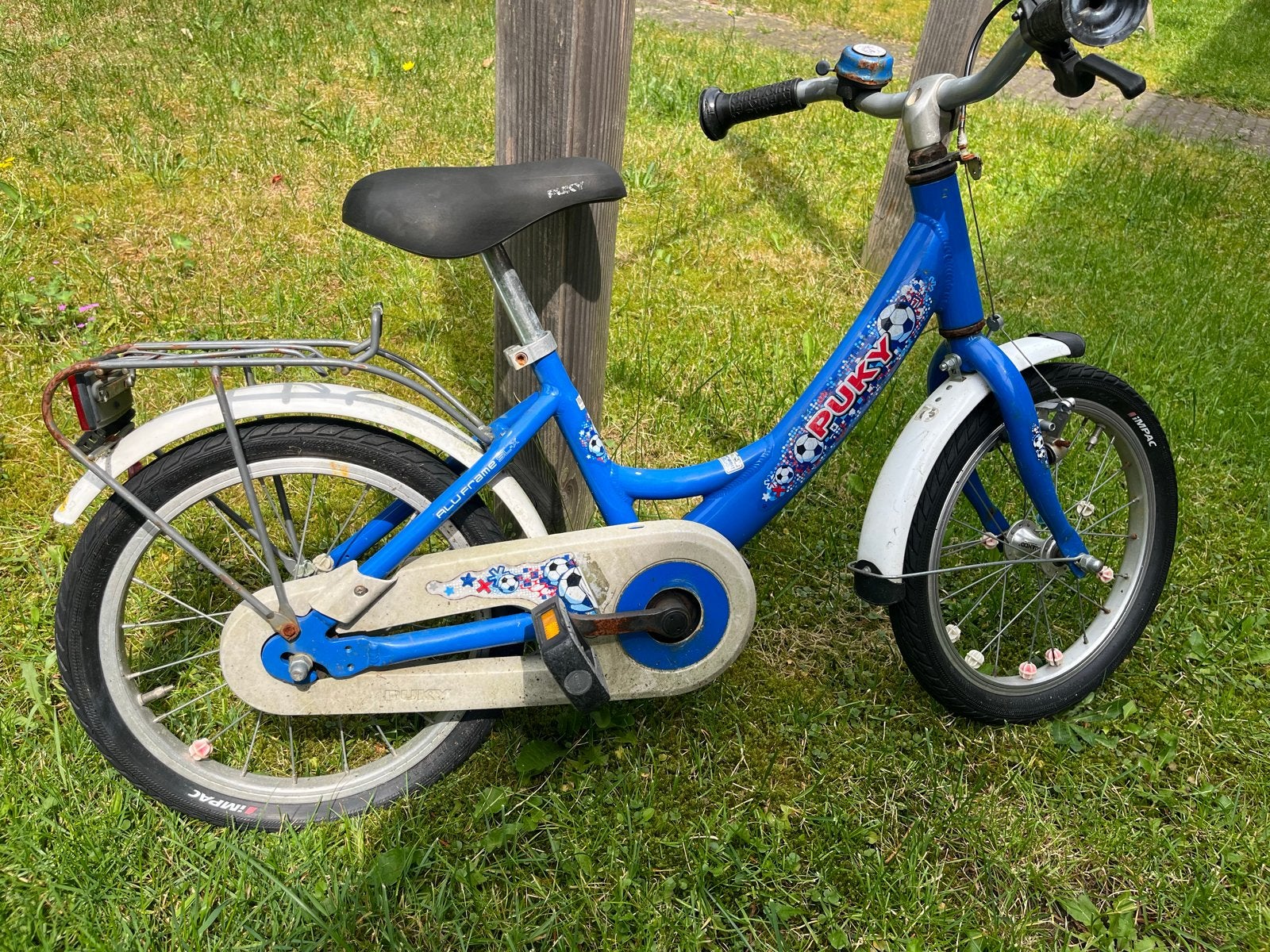 Puky kinderfiets - opknapbeurt nodig, Fietsen en Brommers, Fietsen | Kinderfietsjes, Ophalen, Gebruikt, Terugtraprem, 16 tot 20 inch