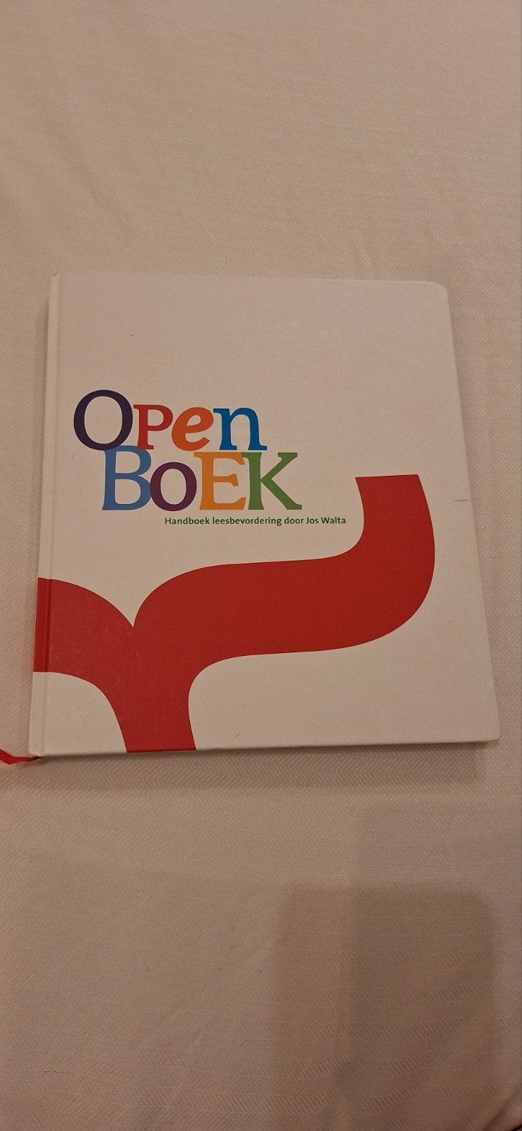 Open Boek: Handboek leesbevordering PABO, Boeken, Jos Walta, Zo goed als nieuw, Gamma, HBO