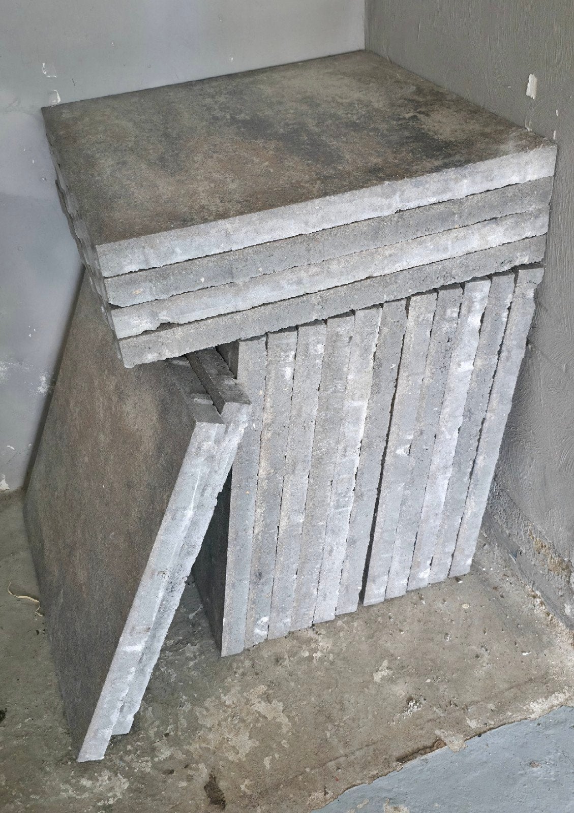 Nieuwe MBI Tuintegels 60x60x4 cm - 17 stuks, Ophalen, Nieuw, 5 tot 10 m², Beton
