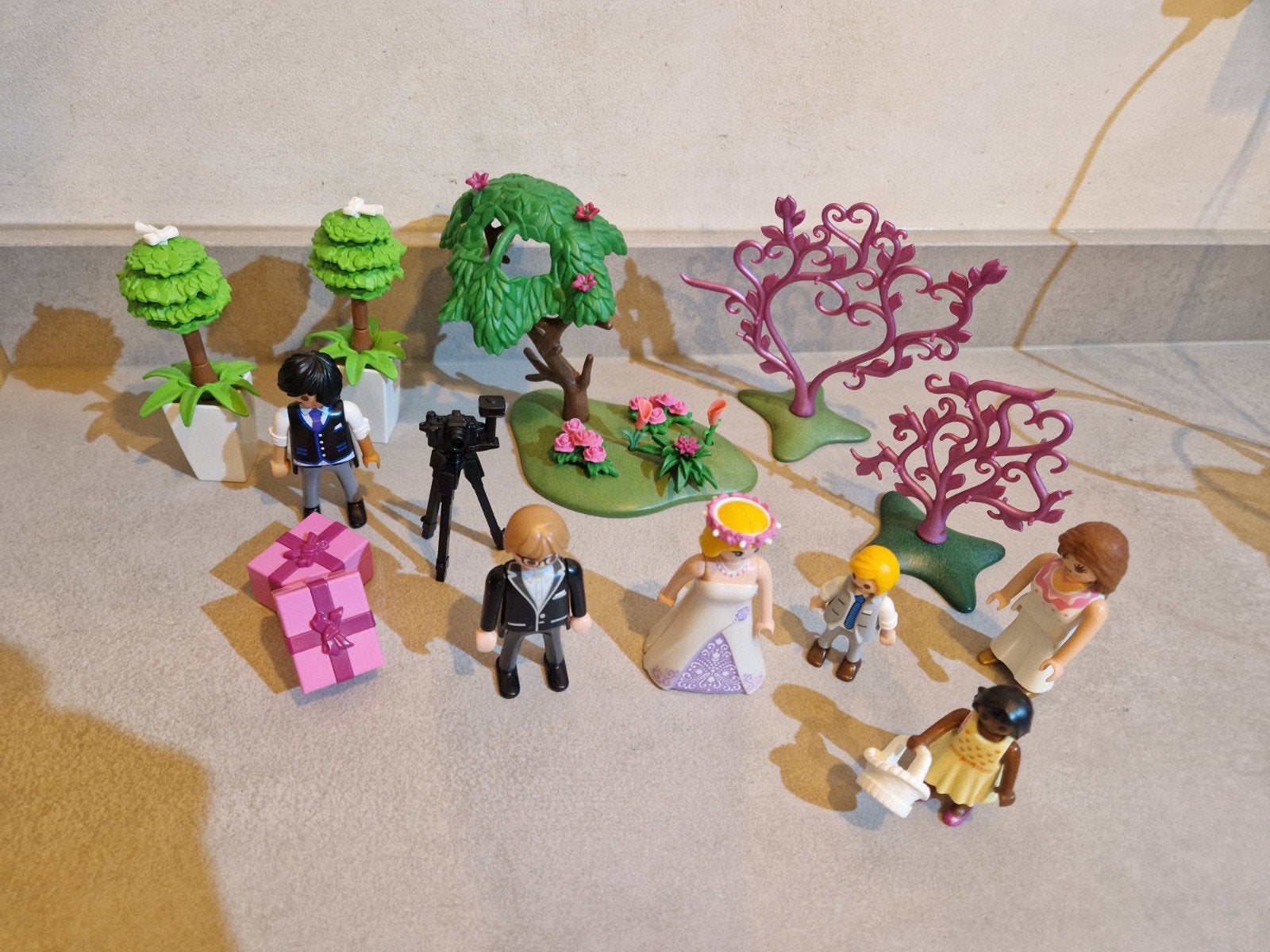Playmobil Fotograaf bruidspaar met bruidskinderen