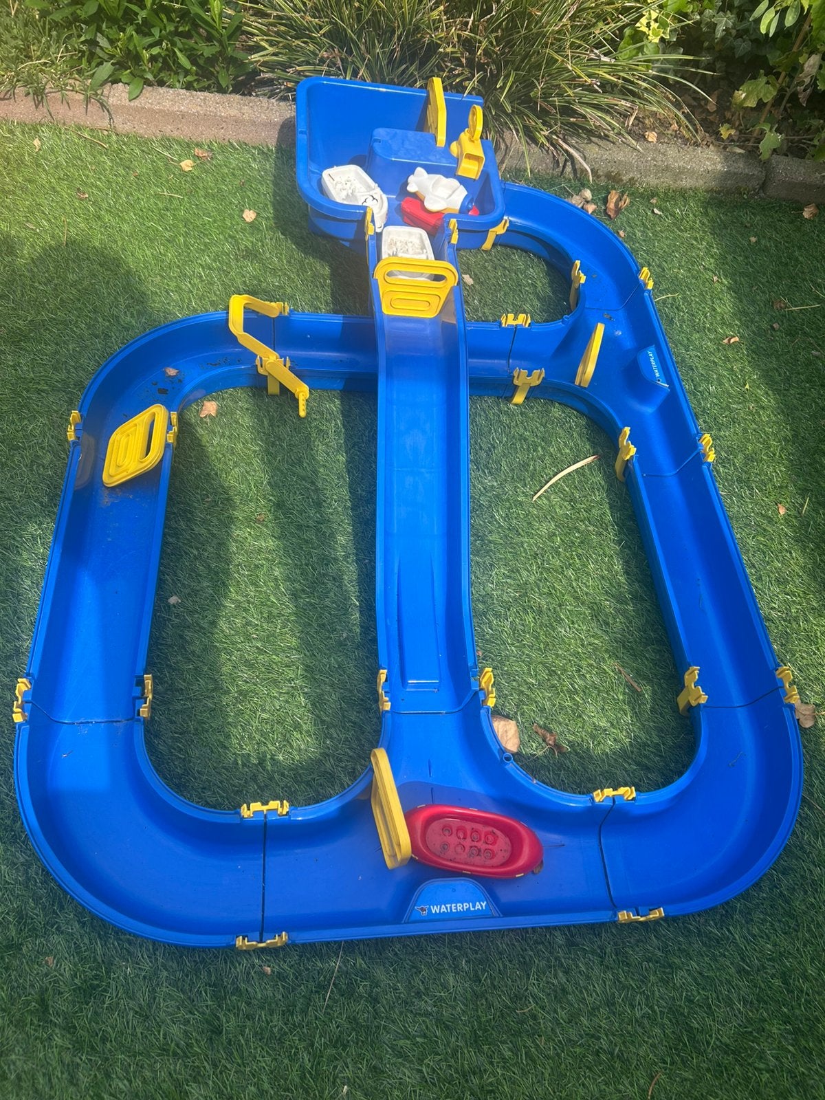 Waterbaan waterplay met bootjes, Ophalen, Gebruikt