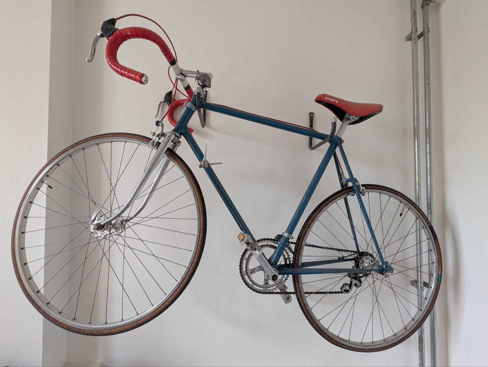 Vintage racefiets, Minder dan 10 versnellingen, Gebruikt, Velgrem, Overige maten